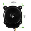 Upgrade EAU65058502 Refrigerator Condenser Fan Motor Compatible with LG Models,