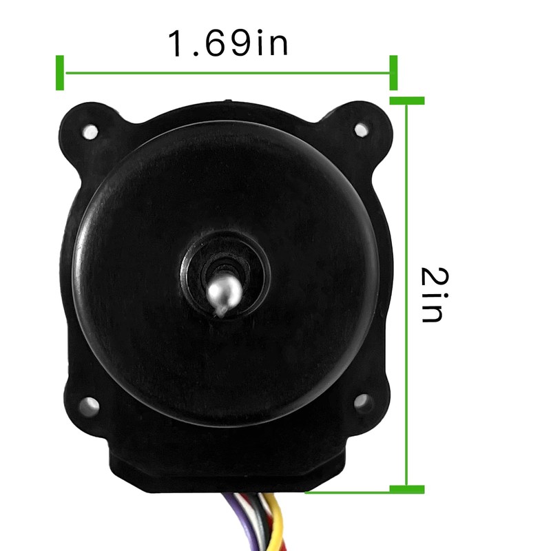 Upgrade EAU65058502 Refrigerator Condenser Fan Motor Compatible with LG Models,