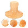 Mobestech Face Guasha Massager Jade Beauty Stone Mushroom Shape Essential