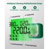 TESMEN TOE-100EMAX Intelligent Socket Tester with GFCI/RCD Trigger Test, LCD