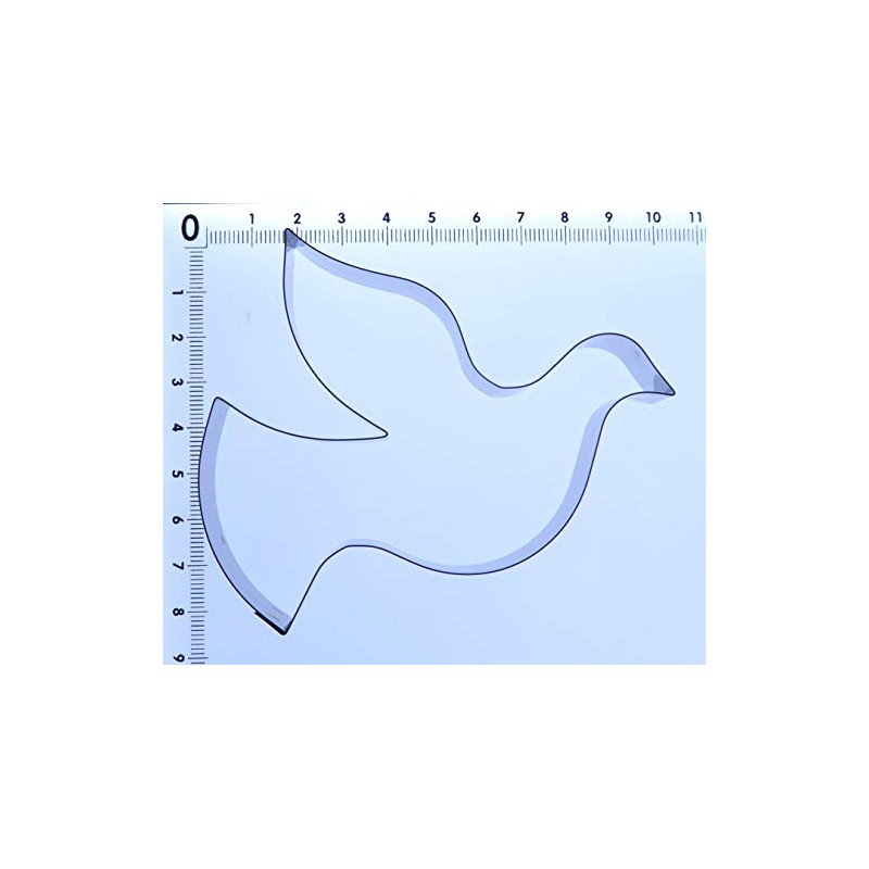 Dove Cookie Cutter - Stainless Steel - 100mm Approximately