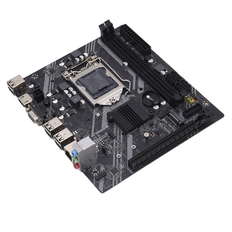 Computer Motherboard 100M Network Card 1155 Pin Dual Channel DDR3