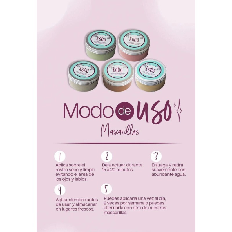 Kaba Mascarilla Facial Gold