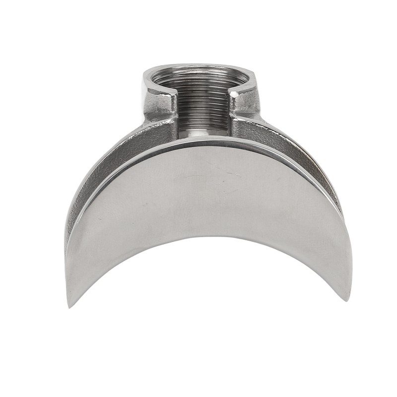 Coffee Portafilter Diverter Nozzle Stainless Steel Double Guide Diversion Nozzle
