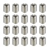 20PCS M10 to M8 Thread Reducer Nuts, Repair Sleeve Pipe