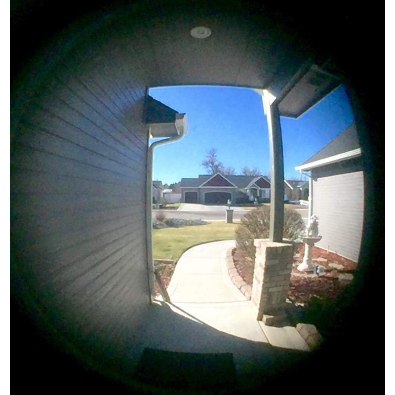 Sumnacon Large Door Viewer 220-degree with Heavy Duty Rotating Privacy