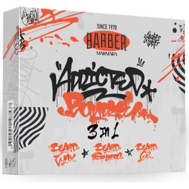 Barber Marmara Tocacco & Vanilla Beard Wax 50 ml - Moustache Wax - Beard Wax Beard Wax Moustache Beard Styling Wax Beard Wax Strong Hold - Beard Strengthener Beard Wax