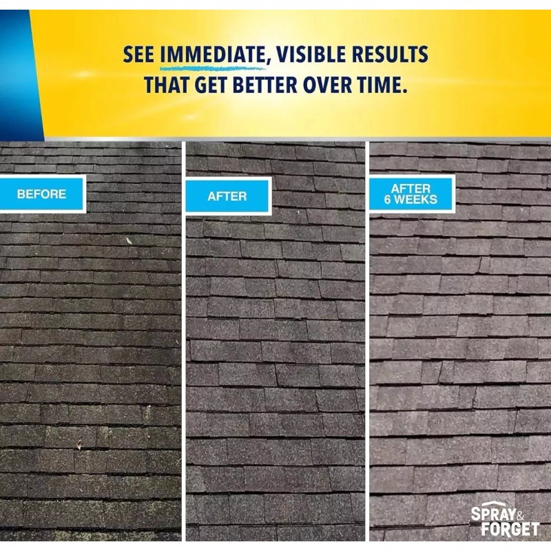 Spray & Forget 1-Quart Hose End Concentrated Roof Cleaner 32