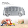 Metal Piggy Bank Bus Shape Cute Alloy Children Money Saving