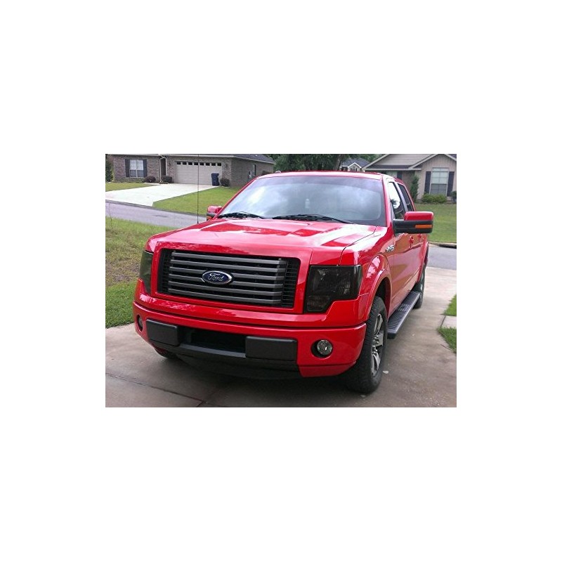 Precut Vinyl Tint Cover for 2009-2014 Ford F150 Headlights (20%