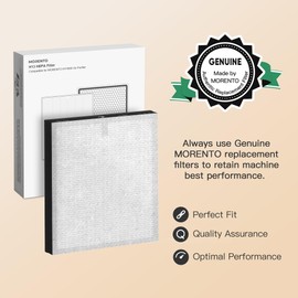 MORENTO 4 Pack HY4866 Genuine Air Purifier Replacement Filter for HY4866 Air Purifer, Enhanced Version