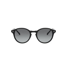 Vogue Eyewear Men's VO5327S Round Sunglasses, Black/Grey Gradient, 51 mm