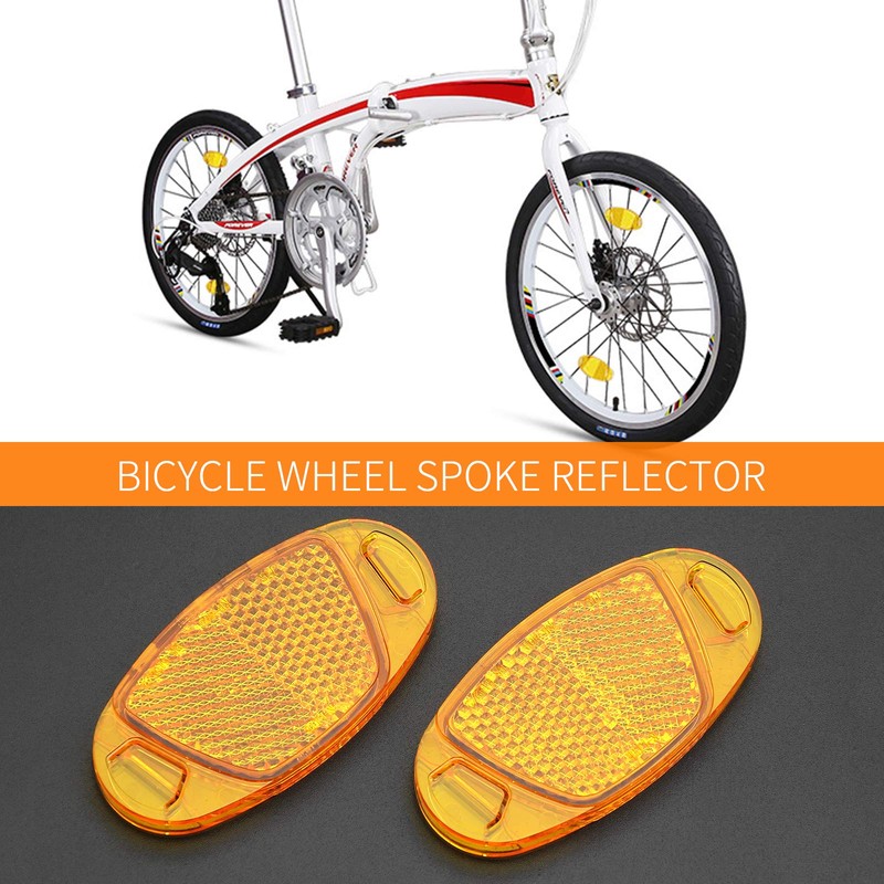 MFC PRO 2PCS Warning Reflector Bicycle Strip for Rim Spoke