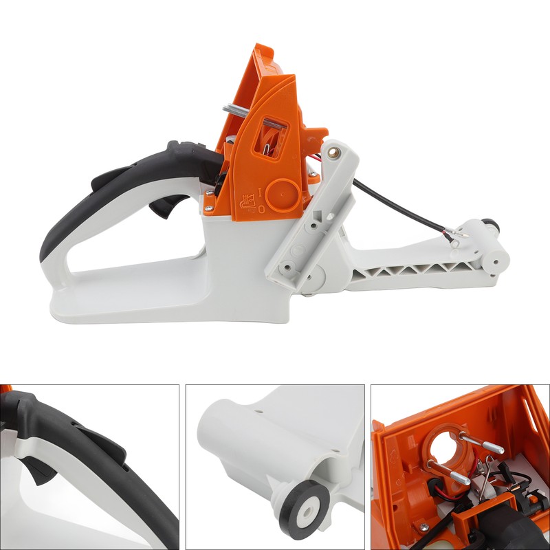 Gas Fuel Tank Back Rear Handle with Cover Replacement Part