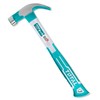 TOTAL Claw Hammer, 8oz/220g Magnetic Nail Function Anti-Slip Function Drop-Forged
