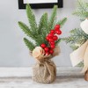Mini Christmas Tree,3 PCS Christmas Tabletop Tree Artificial Christmas Tree
