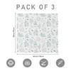 Muslin Swaddle Blankets for Newborn, 3 Pack Breathable Soft Receiving