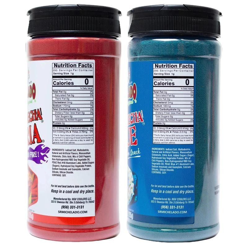 Azu-Mecha COMBO Furia & Blue Snack Sesonings - Sr. Michelado