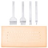 Leather Craft Tool 1/2/4/6 Prong Lacing Stitching Punch Hole (5mm)