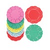 Baker Ross EV191 Coloured Paper Doilies Value Pack — ⁠Creative