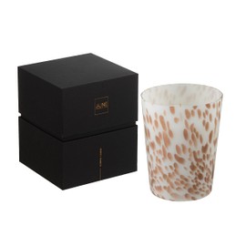 J-Line Zylinderkerze - aqua - groß - 72 Stück - 6 Stück