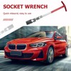 MAXPERKX Spark Plug T-Handle Flexible Spring Swivel Wrench Removal Handle
