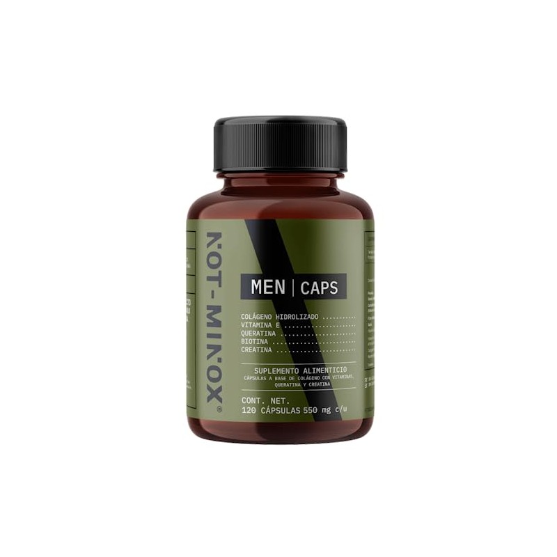 Men Caps Para Crecimiento de Cabello Barba y Bigote| 120