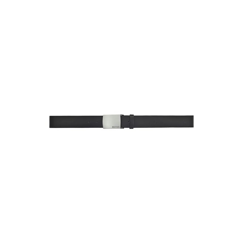 MUSTANG Classic Belt W115 Black - Can be Shortened, black