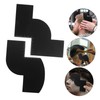 minkissy 2pcs Professional Beard Styling Template Barber Cards Measurement Marks
