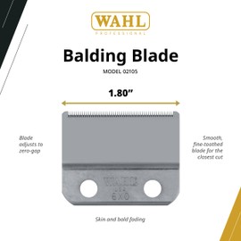 Wahl Professional Balding Blade 6X0 Ultra Close Replacement For 5 Star Balding Clipper