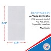 Henry Schein Alcohol Prep Pads, Medium Size, 200 Count -
