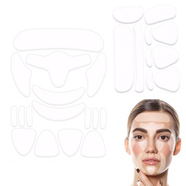 Pack of 296 anti-wrinkle plasters, wrinkle plasters, face, for use around eyes, mouth or face, small and portable, reusable