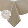 Rectangle Waterproof Tablecloth - 55 x 120 Inch Wipeable Anti-Shrink