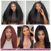 Kinky Straight Bundles Human Hair 16 18 20 Inch Yaki