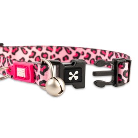 Max & Molly GOTCHA! Smart ID Katzenhalsband - Leopard Pink, 1 Size