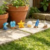 CASONA Beach Car Decor,6pcs Coastal Themed Dashboard Decorations Figurines