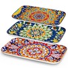 vancasso Serving Platters Set of 3, 16"/14"/12" Inch Rectangular Trays