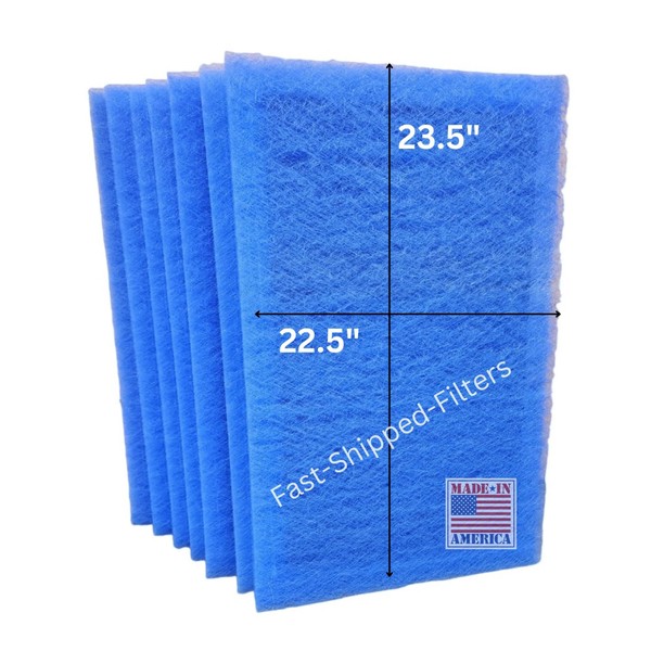 Fast-Shipped-Filters 7 Pack 25x25 Replacement Filter Pads Compatible with Dynamic