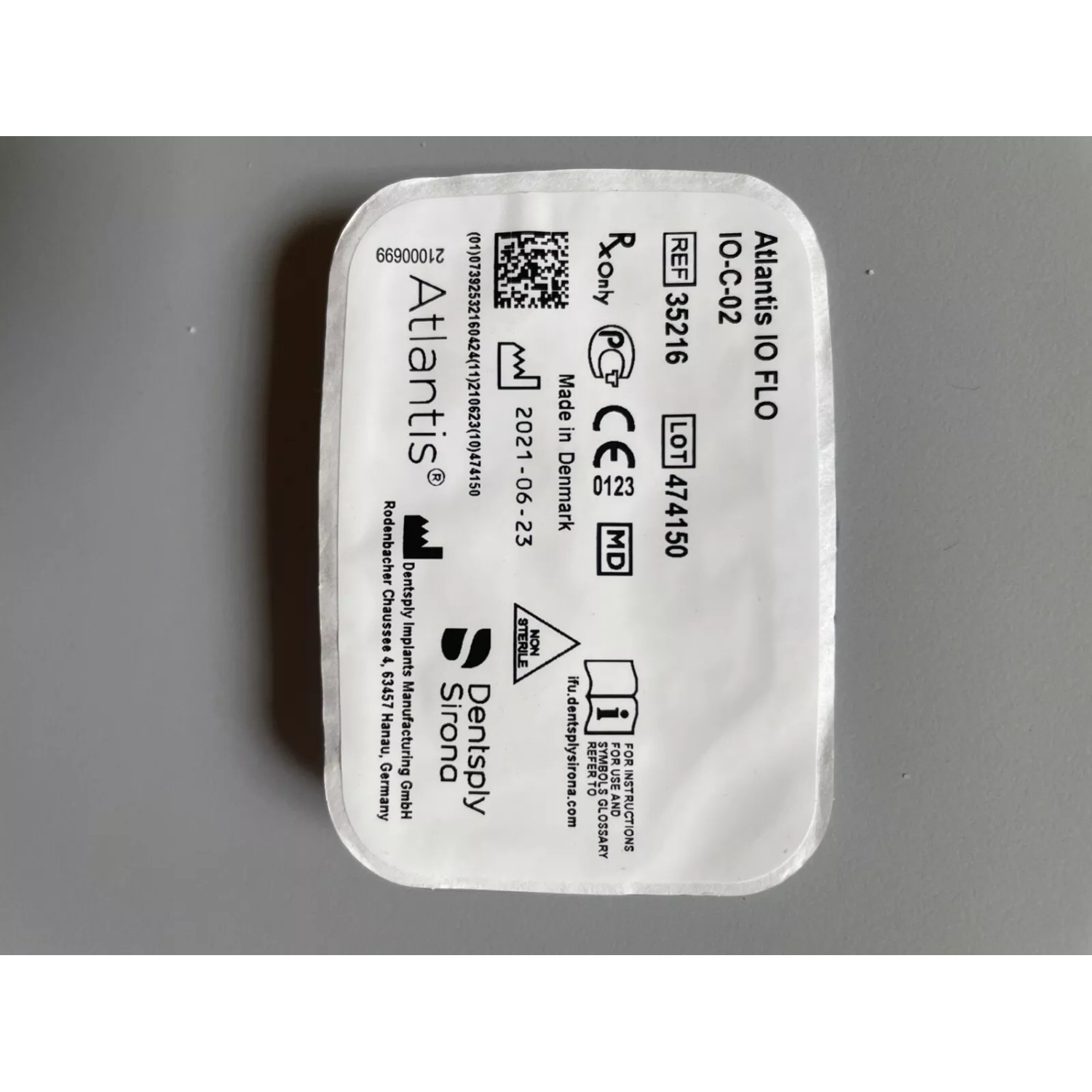 Densply Atlantis IO flo scan body IO-C-O2 - ibspot.com