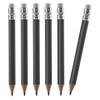 TH Golf 100pcs Mini Pencils with Eraser, Sharpened Wood Round
