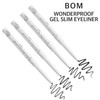 bom Wonderproof Slim Gel Eyeliner Pencil(2mm) Smooth Gliding, Soft Motion,