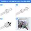 4 PCS Water Cooling Compression Fitting Two-Touch Fitting g1/4 Thread