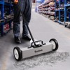 Toolwiz 18 Inches 26 Lbs Magnetic Sweeper Magnetic Pickup Tool
