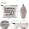 POFULL Triathlon Lovers Gift Triathlete Definition Cosmetic Bag (Triathlete Cosmetic