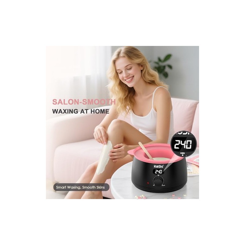 KeShi Professional Waxing Kit for At-Home Hair Removal