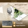 TETOTE Brushed Nickel Bathroom Mirror 24" x 30" Rectangle Beveled