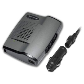 CyberPower CPS160SU 160 Watt Slim-Line Mobile Power Inverter with USB Charging Port and AC Outlet (Black)
