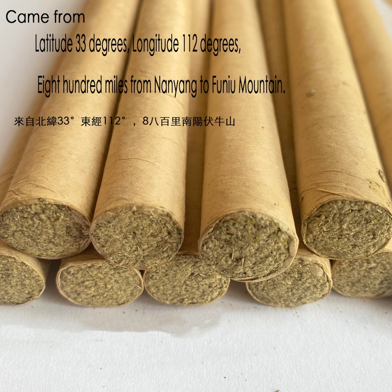 Eeorxhl Moxa Sticks for Moxibustion, Pure Mugwort Wormwood Moxa Rolls