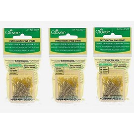 Clover Extra Fine Patchwork Pins - Art. No. 2507-3 Pack (300 Pins)