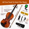 PHOENIX Violin 4/4 Full Size Kit, Violin Fiddle Set for